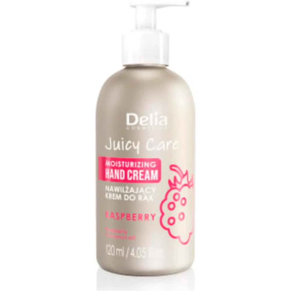 DELIA JUICY CARE MOISTURIZING CREAMRASBERRY KÄSIVOIDE120ML
