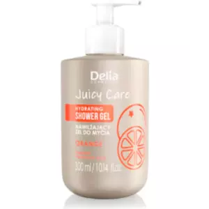 DELIA JUICY CARE ORANGE KOSTEUTTAVA SUIHKUGEELI300ML