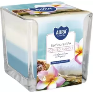 AURA TUOKSUKYNTTILÄ KOLMIVÄRINEN LASISSA SELF CARE