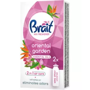 BRAIT MINI SPRAY ILMANRAIKASTIMEN TÄYTTÖPAKKAUS 2KPL