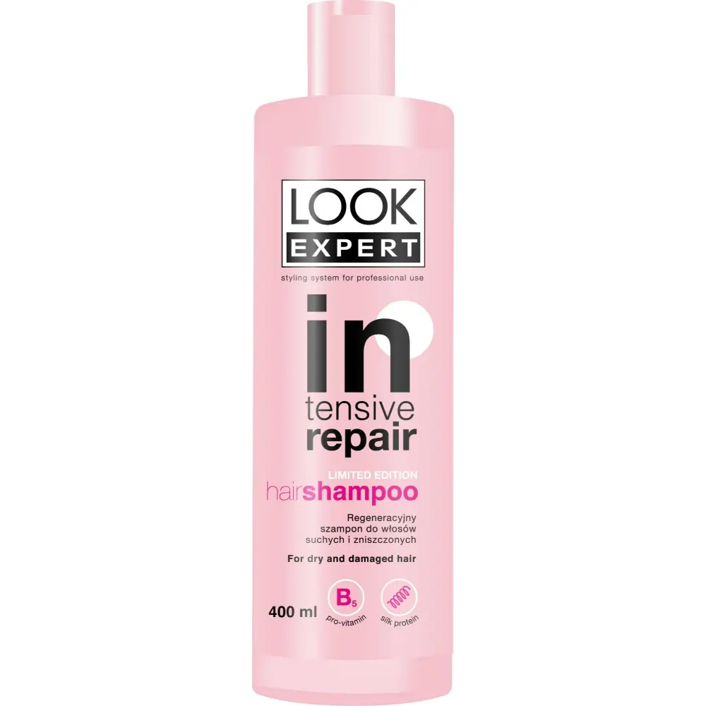 LOOK INTENSIVE REPAIR B5 & SILK SHAMPOO 400ML