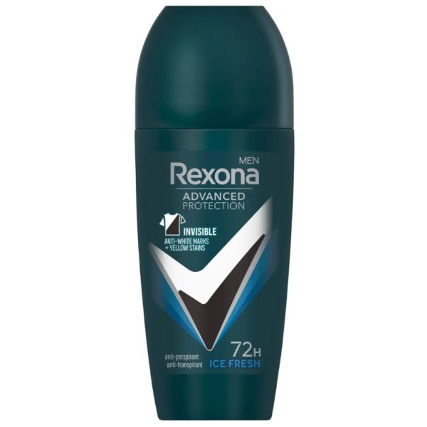 REXONA ADVANCED INVISIBLE ICE 50ML ROLL-ON DEODORANTTI