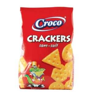 CROCO CRACKERS SALT 100G