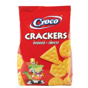 CROCO CRACKERS CHEESE 100G