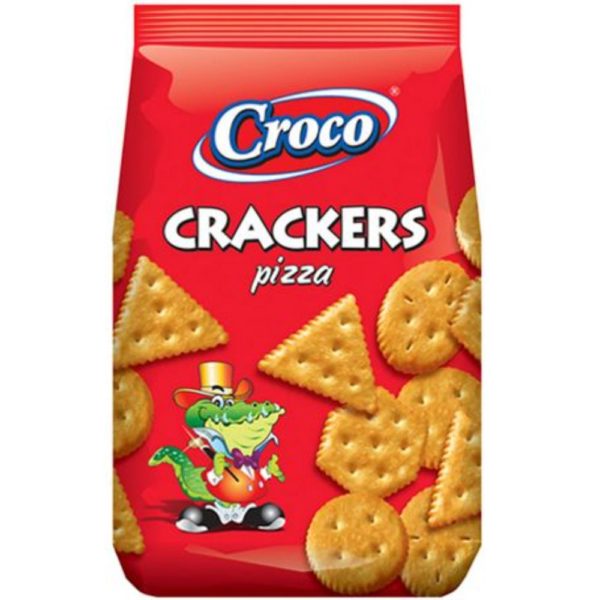 CROCO CRACKERS PIZZA 100G