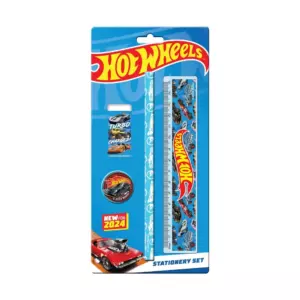 HOT WHEELS KIRJOITUSSETTI 4 OSAINEN