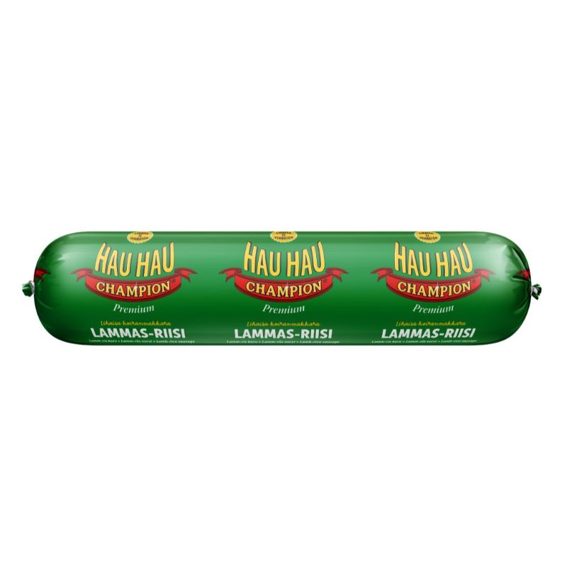 HAU-HAU CHAMPION LAMMAS-RIISI KOIRANMAKKARA 800 G