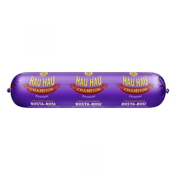 HAU-HAU CHAMPION RIISTA-RIISI KOIRANMAKKARA 800 G
