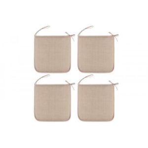 4LIVING ISTUINTYYNY 4 KPL BEIGE 39X39 CM