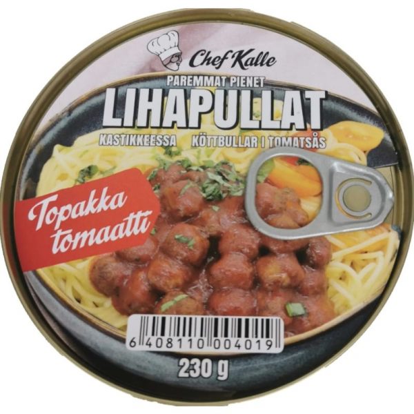 LIHAPULLAT TOPAKKA TOMAATTI