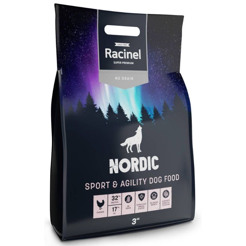 RACINEL NORDIC SPORT & AGILITY TÄYSRAVINTO