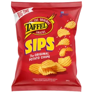 TAFFEL SIPS SUOLATTU POIMUPERUNALASTU 260G