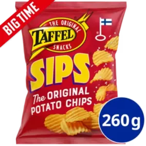 TAFFEL SIPS SUOLATTU POIMUPERUNALASTU 260G