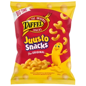 TAFFEL JUUSTO SNACKS 190G