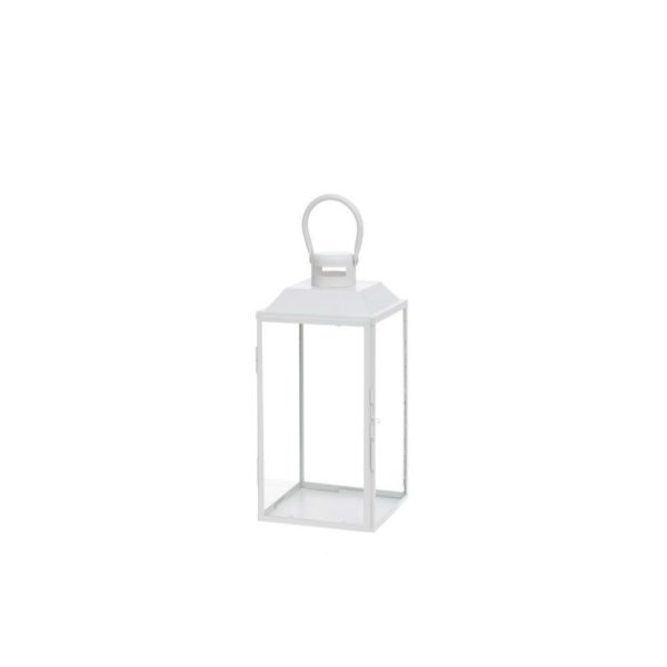 LYHTY AAMU VALKOINEN 16,5X17,5X33