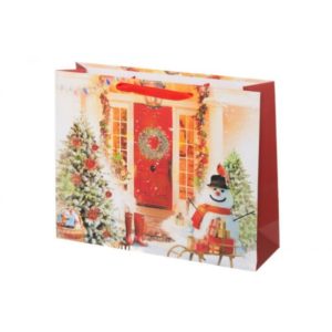 WINTERIA LAHJAKASSI 38CM PERINNEJOULU TALO