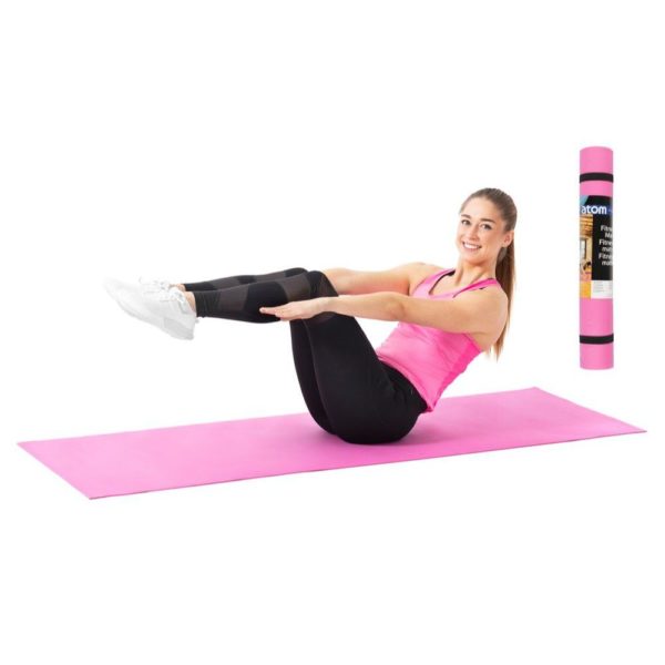 ATOM FITNESSMATTO 3 MM PINKKI