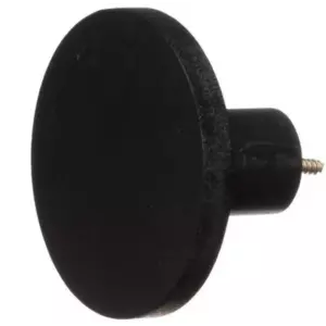 4LIVING NUPPI SEINÄLLE MUSTA 10CM
