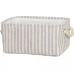 4LIVING SÄILYTYSKORI SEASIDE BEIGE 32X22X16 CM