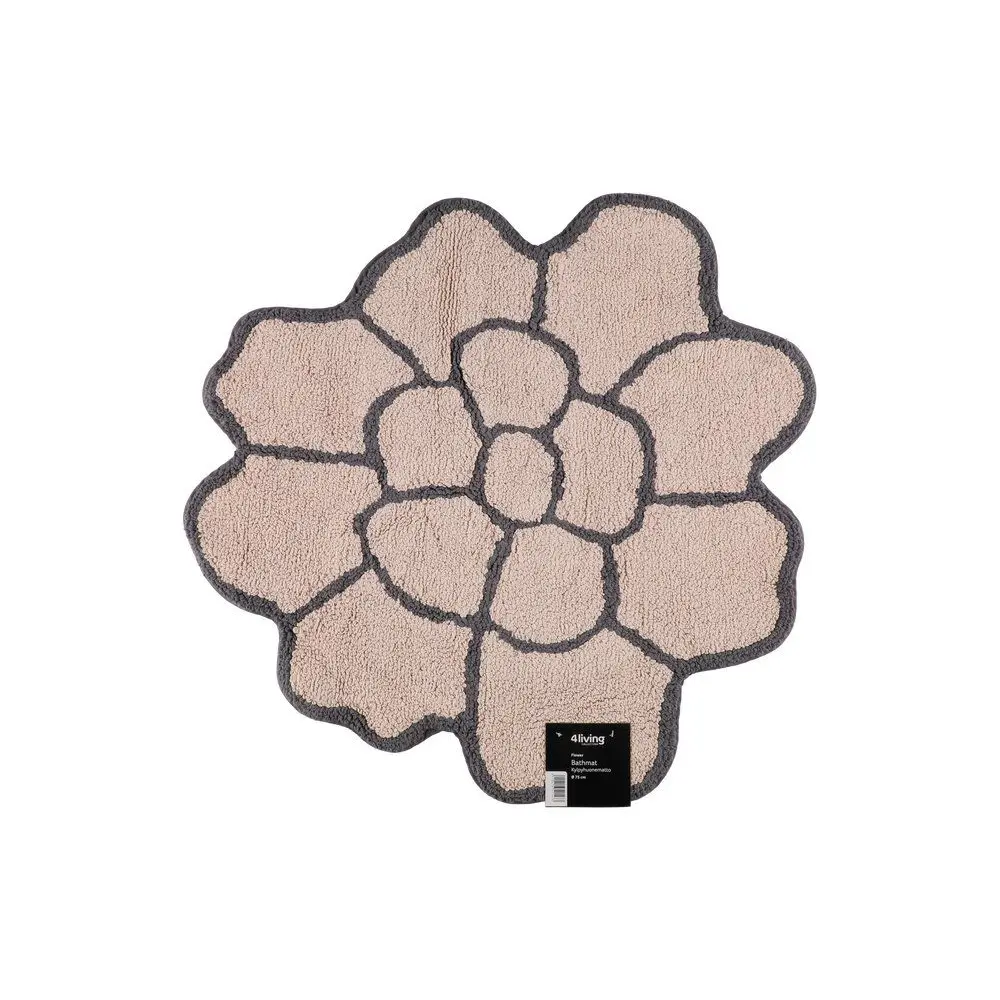 4LIVING KYLPYHUONEENMATTO FLOWER 75CM