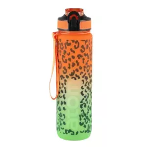 ATOM JUOMAPULLO LEOPARDI 900ML ORANSSI/VIHREÄ