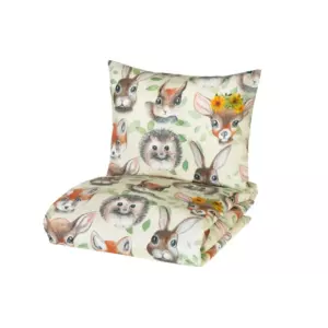 4LIVING PUSSILAKANASETTI WOODLAND JR 120X160, 40X60CM