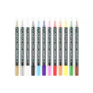 vKAPEL AKRYYLITUSSIT DUAL-TIP 12 KPL