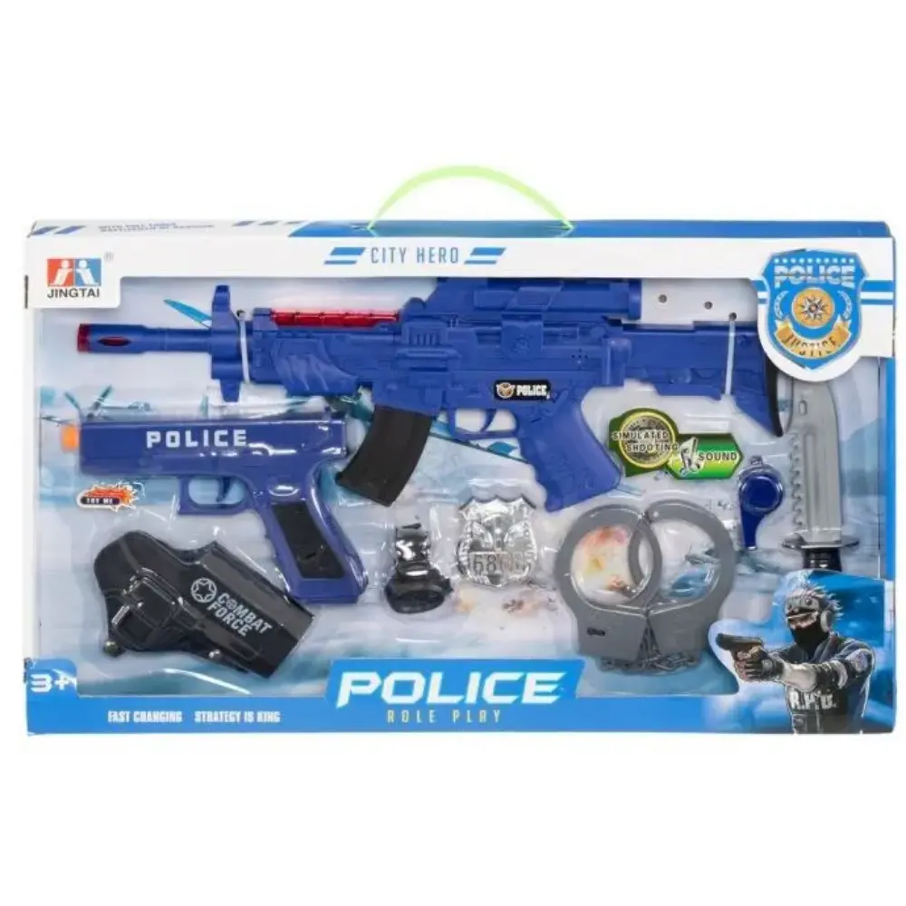 POLIISI LEIKKISETTI VALOT JA ÄÄNET