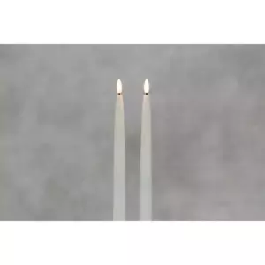 FINNLUMOR LED-KRUUNUKYNTTILÄ 3D LIEKKI 2KPL 28CM