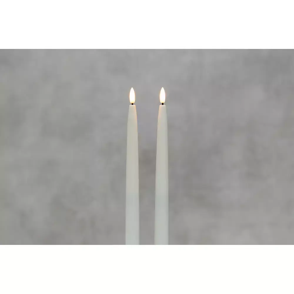 FINNLUMOR LED-KRUUNUKYNTTILÄ 3D LIEKKI 2KPL 28CM
