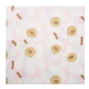MARIMEKKO MINI UNIKKO ROOSA LAUTASLIINA 20KPL/24CM