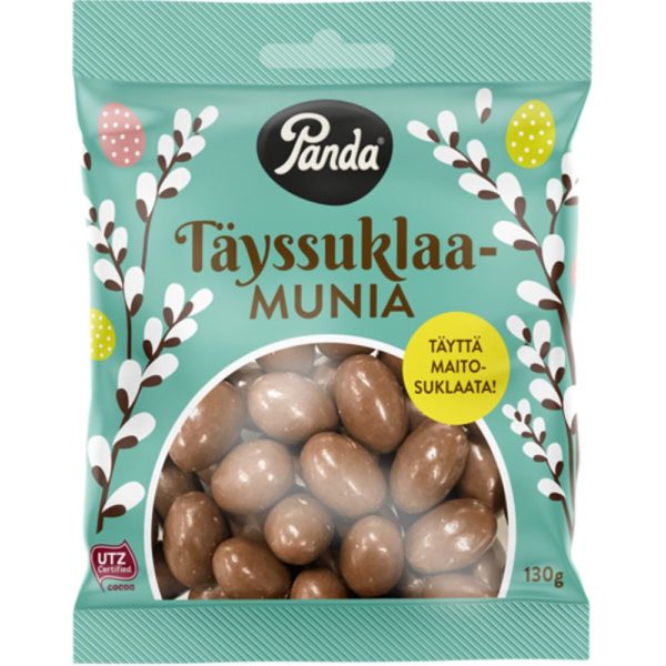 PANDA TÄYSSUKLAAMUNIA 130G