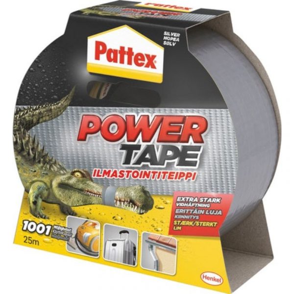 PATTEX POWERTEIPPI 25M HOPEA