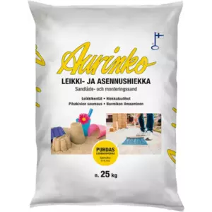 AURINKO LEIKKI- JA ASENNUSHIEKKA 25KG