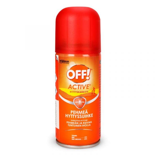 OFF! ACTIVE PEHMEÄ HYTTYSSUIHKE 100 ML