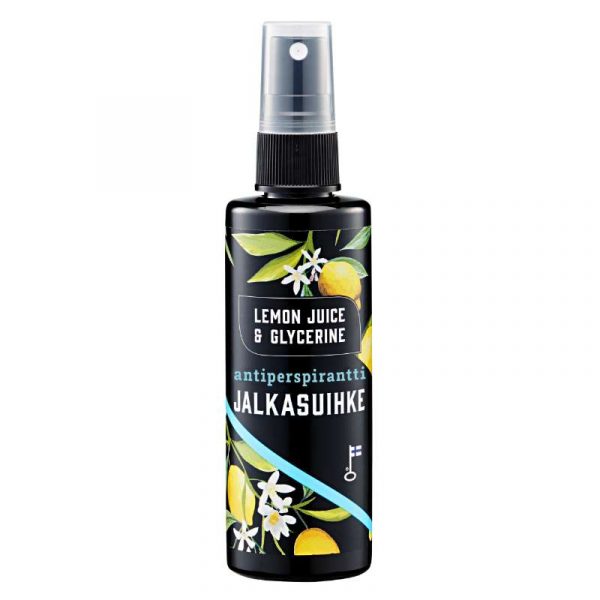 LEMON JUICE & GLYCERINE 100 ML ANTIPERSPIRANTTI JALKASUIHKE