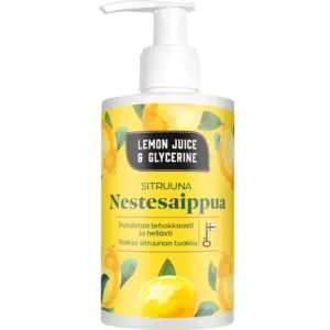 LEMON JUICE&GLYCERINE NESTESAIPPUA 250ML SITRUUNA