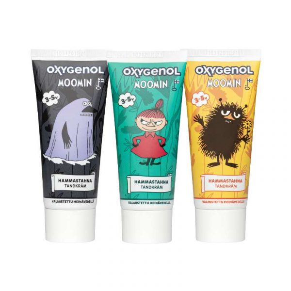 OXYGENOL 50 ML MUUMI FLUORI LASTEN HAMMASTAHNA