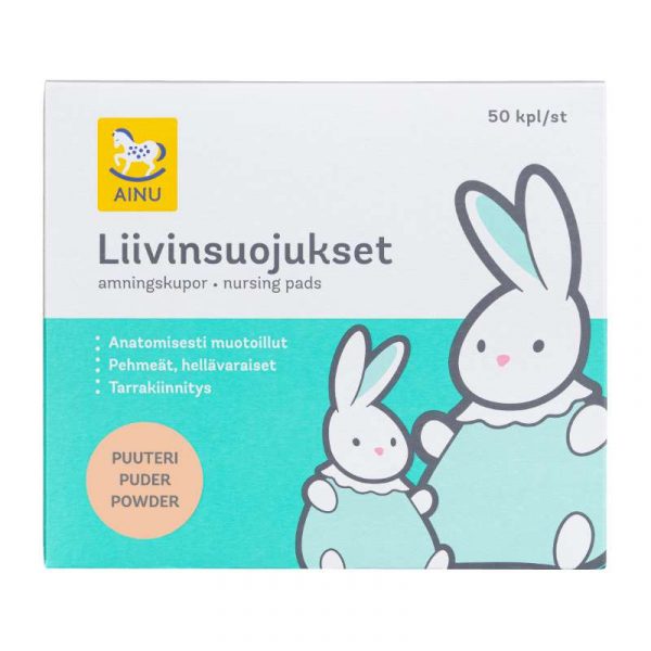 AINU LIIVINSUOJUKSET PUUTERI TARRAKIINNITYS 50 KPL