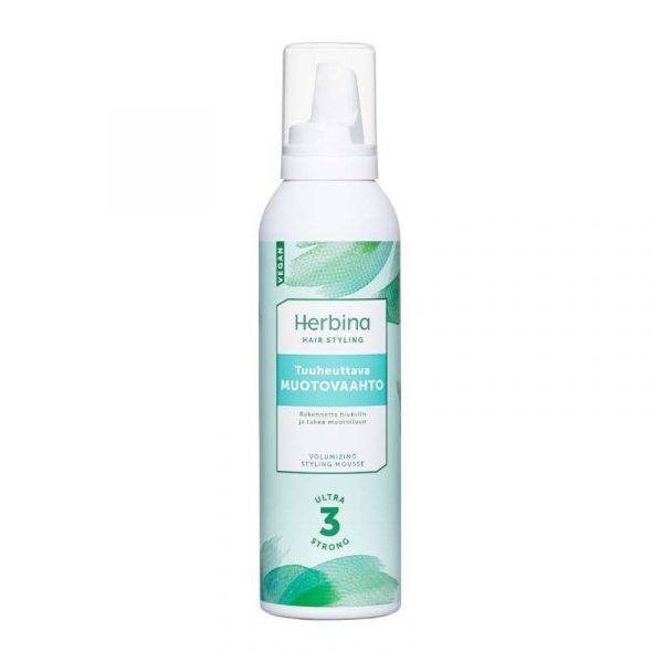 HERBINA 200 ML TUUHEUTTAVA MUOTOVAAHTO ULTRA STRONG