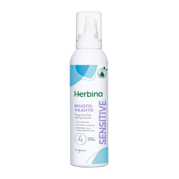 HERBINA 200 ML HAJUSTEETON MUOTOVAAHTO SENSITIVE EXTRA STRONG