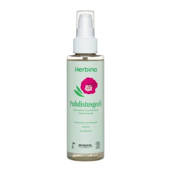 HERBINA 150ML RAIKASTAVA PUHDISTUSGEELI