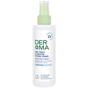 DERMA BY LV 200ML PRE-TREAT&SOOTHE HOITOVESI