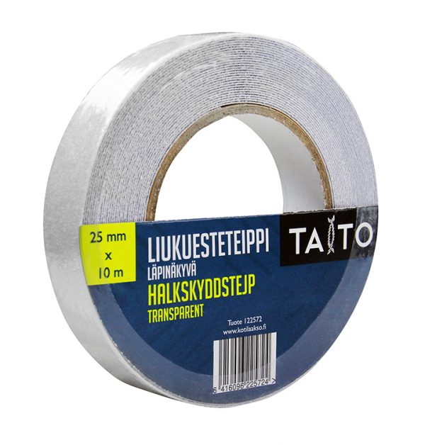 LIUKUESTETEIPPI 25 MM 10 M KIRKAS - Image 2