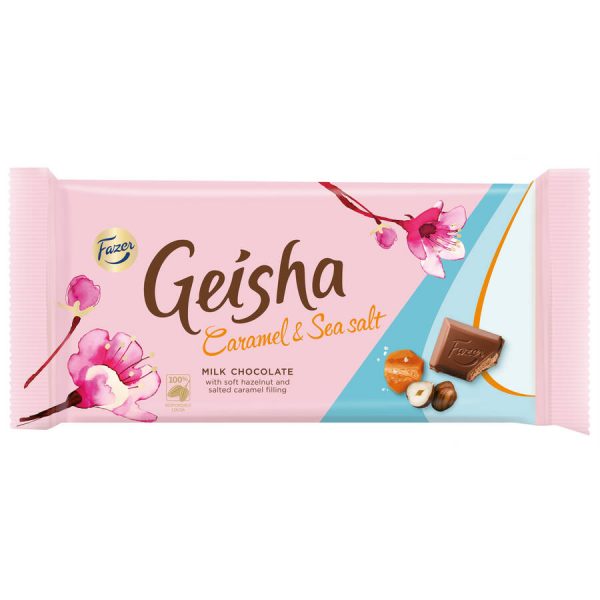 FAZER GEISHA CARAMEL & SEA SALT 121 G