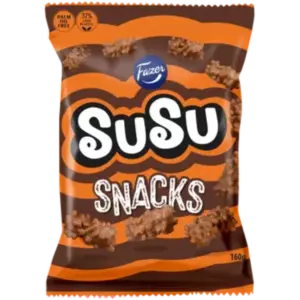 FAZER SUSU SNACKS 160G KARKKIPUSSI