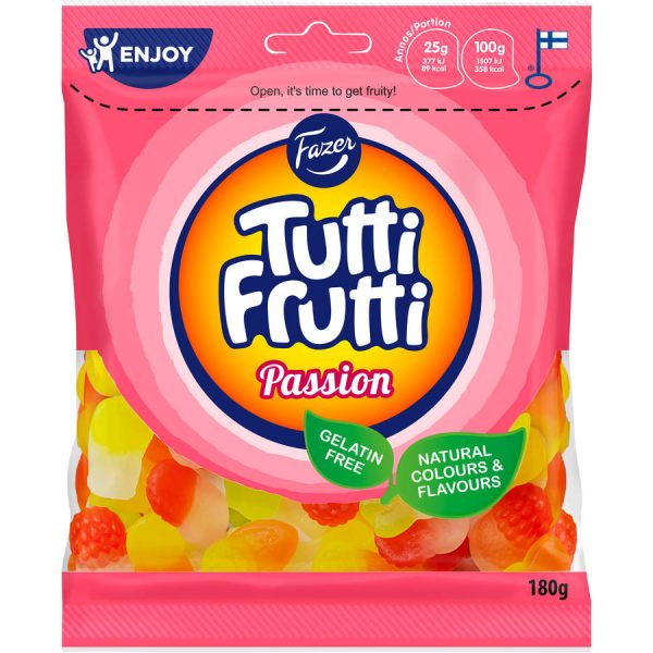 FAZER TUTTI FRUTTI PASSION 180 G