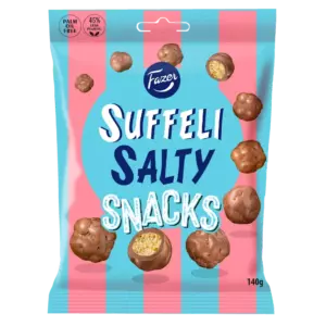 FAZER SUFFELI SALTY SNACKS 140G KARKKIPUSSI
