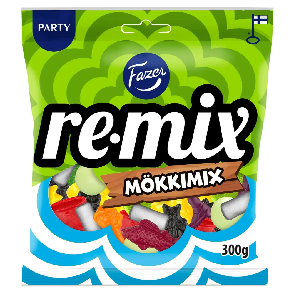 FAZER REMIX MÖKKIMIX 300G KARKKIPUSSI