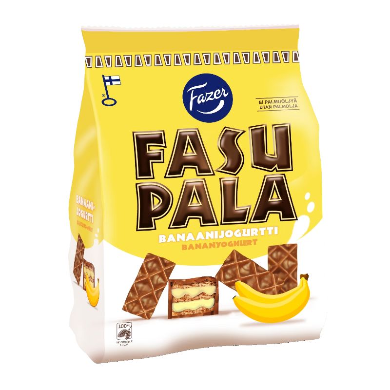 FAZER FASUPALA BANAANIJOGURTTI 215G